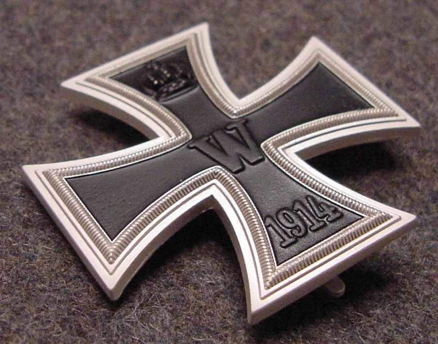 German Wwi Imperial / Prussian Iron Cross First Class  1914 - Reproduction