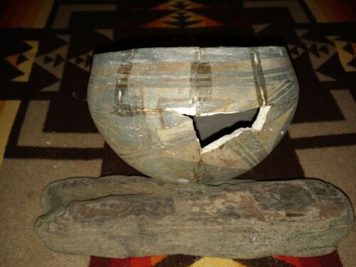 Prehistoric Old Native American - Hopi Indian - Clay Pot - Old Az Dig - As Is -