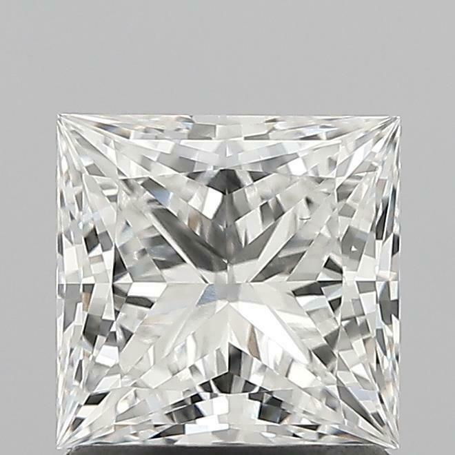 Igi Certified Loose Lab Grown Diamond 1.27 Carat Princess D Color Vvs1 Clarity