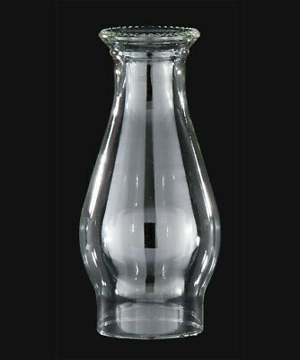 3" X 8 1/4" Clear Glass Beaded Top Kerosene Oil Lamp Chimney New 57936jb