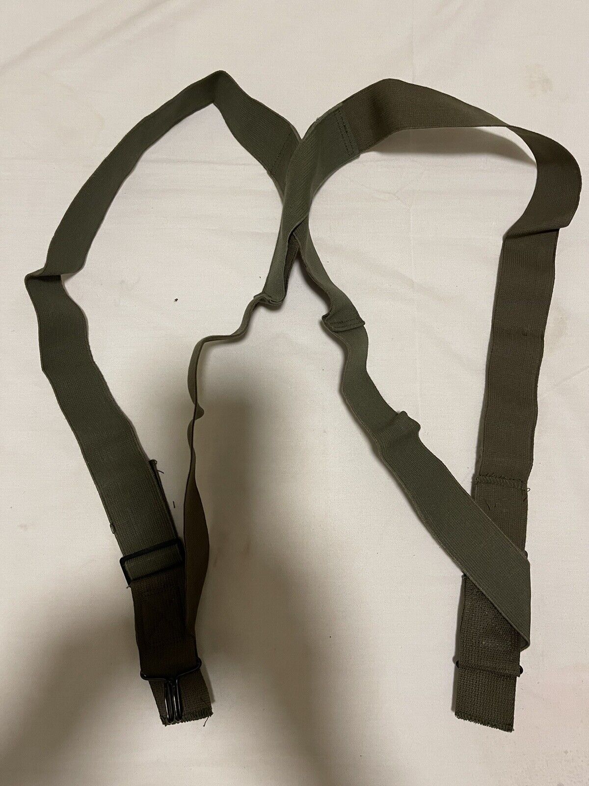 Us Military Suspenders For Od And Camoflauge Field Pants/trousers