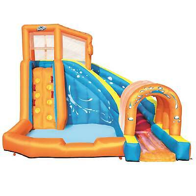H2ogo! Hurricane Tunnel Blast Inflatable Kids Outdoor Water Park Pool With Slide
