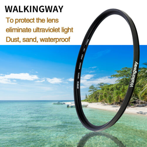 Walkingway Uv Filter Camera Lens Protector For Canon 52/55/58/62/67/72/77/82mm