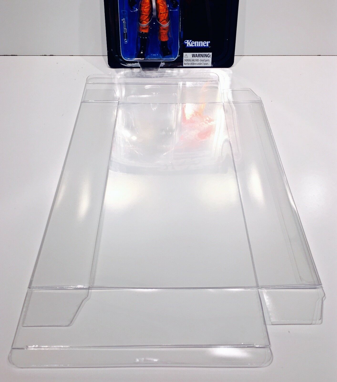 1 Clear Protector For Celebration Luke X-wing Star Wars 40th Display Case Box