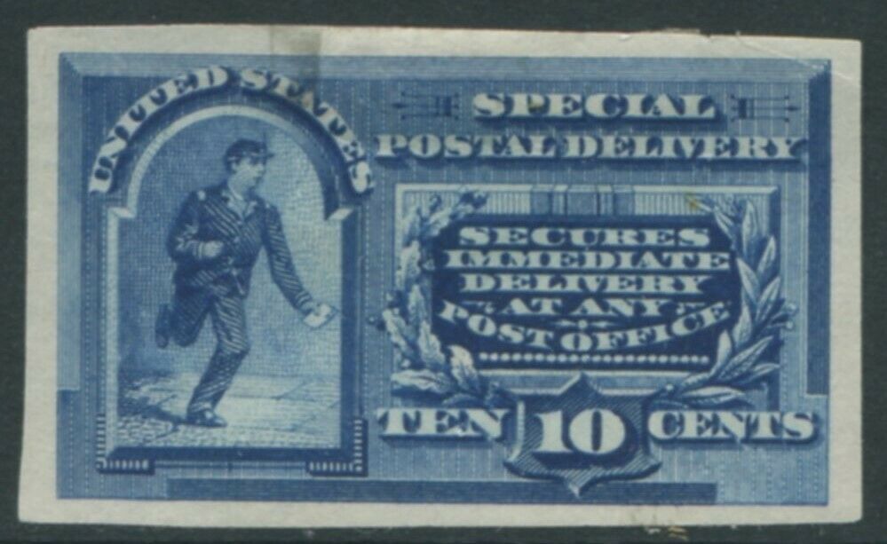 Cc01872 - E2p1 10c Special Delivery Proof On India Paper