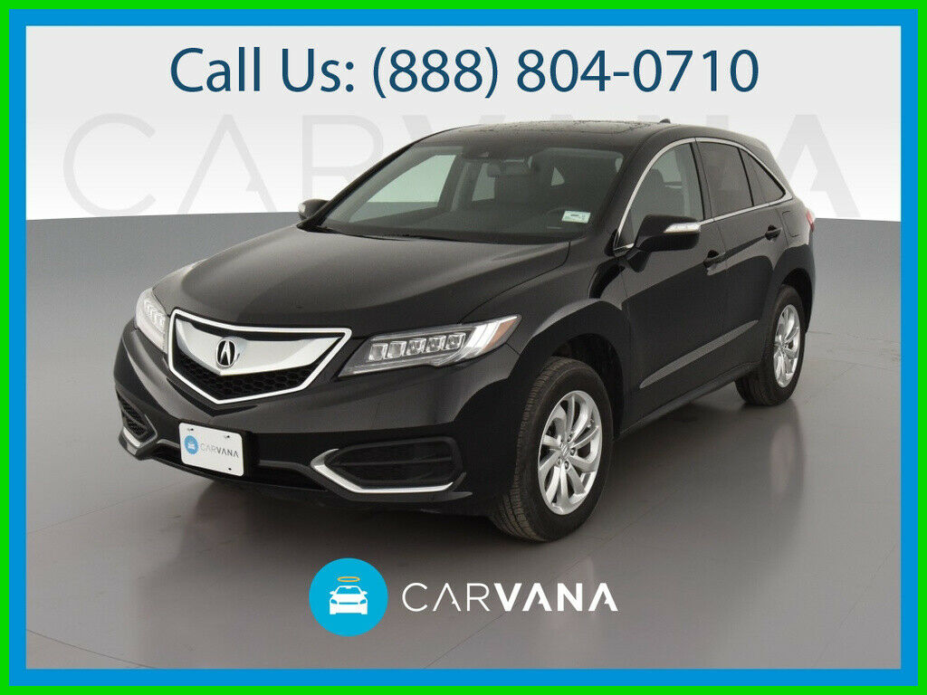 2018 Acura Rdx Technology & Acurawatch Plus Pkg Sport Utility 4d Abs (4-wheel) Acuralink Air Conditioning Alarm System Alloy Wheels Am/fm Stereo