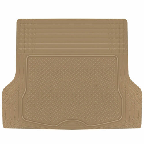 Cargo Trunk Floor Mat Liner For Car Suv Truck All Weather Semi Custom Fit Beige