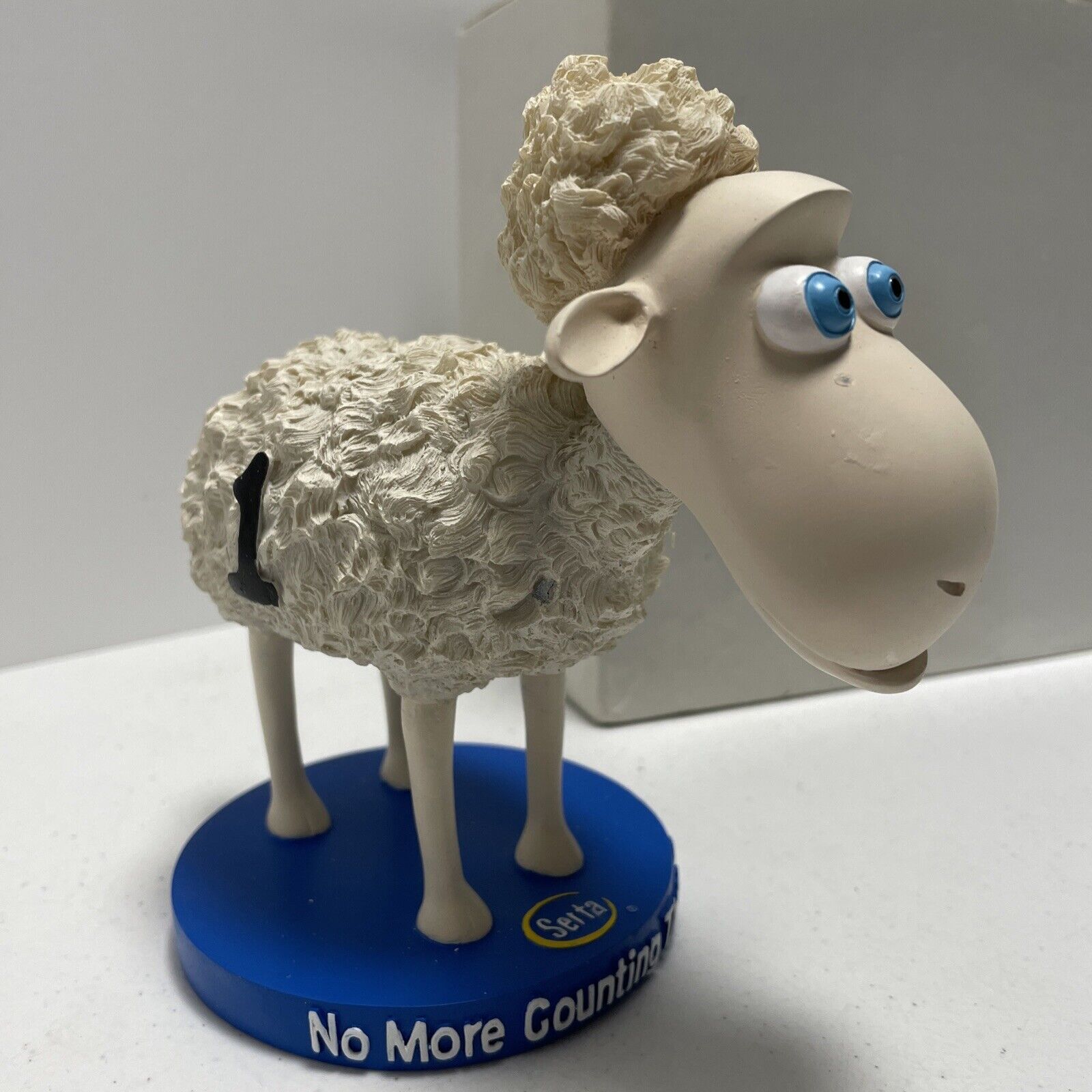 Serta Bobblehead Sheep #1 Promo Figurine No More Counting These Guys