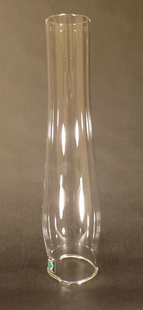 2 5/8" X 13" Clear Glass Kerosene Oil Lamp Twist Lock Chimney Fits Aladdin Ch951