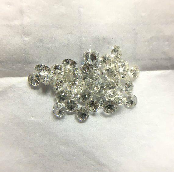 2.10 Mm To 2.20 Mm Lab Grown Melee Diamond 18 To 24 Pcs Vs1 Round Cut G/h Color