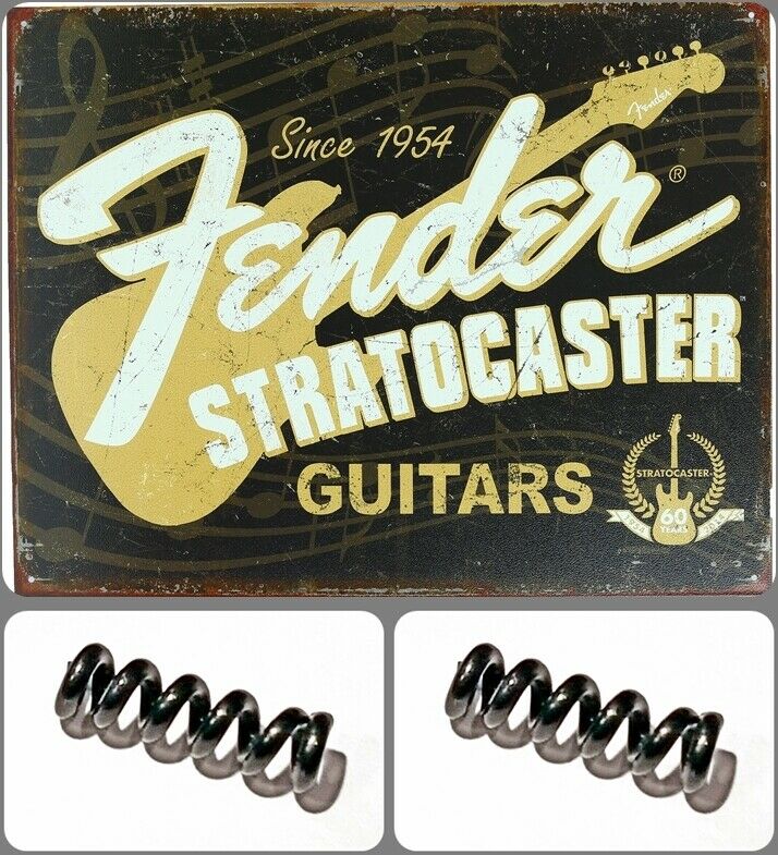 2-two "new" Fender Usa American Series Strat Tremolo Arm Tension Springs 2 Pack