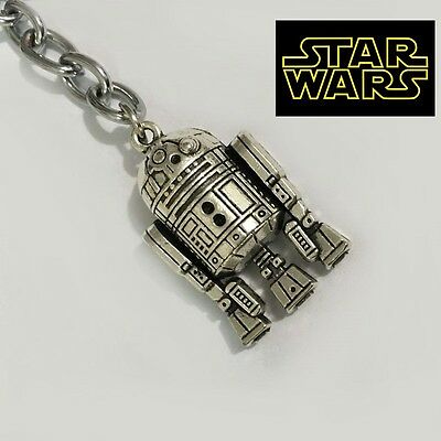 Star Wars R2d2 Full Metal Key Chain Keychain Force Collectible Cosplay Us Selle