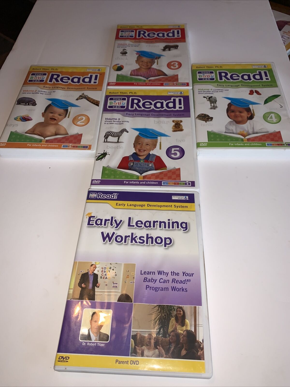 Your Baby Can Read! Early Learning Workshop Set And 5-dvd Bundle