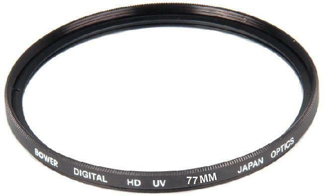 Bower 77mm Digital Uv Lens Filter For Canon Nikon Sigma Tamron Olympus