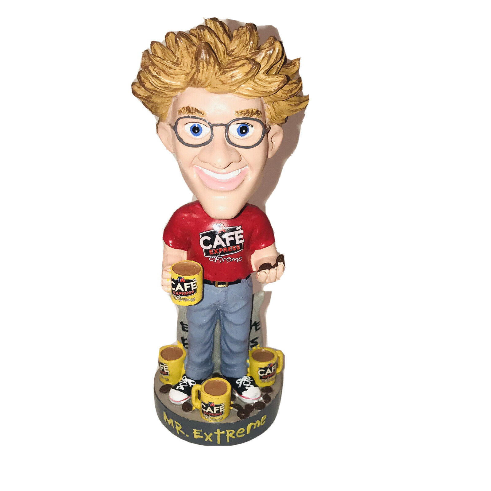 Mr. Extreme Bobblehead From Ta Cafe Express Truck Stop W/box