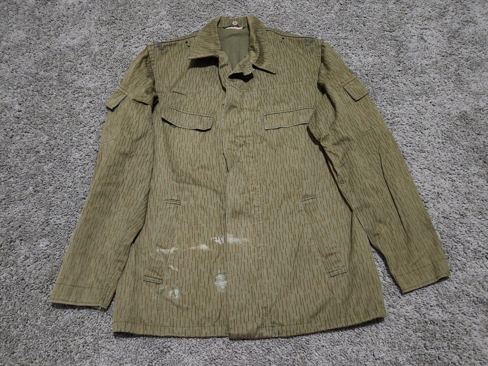 Well Used East German Strichtarn Jacket G48